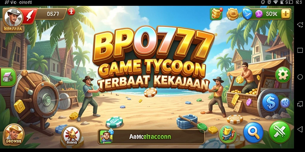 Screenshot gameplay BPO777 yang menampilkan aktivitas Tycoon yang mendebarkan.