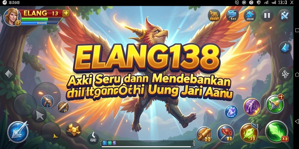 Gameplay mendebarkan dengan pertarungan intens di ELANG138.
