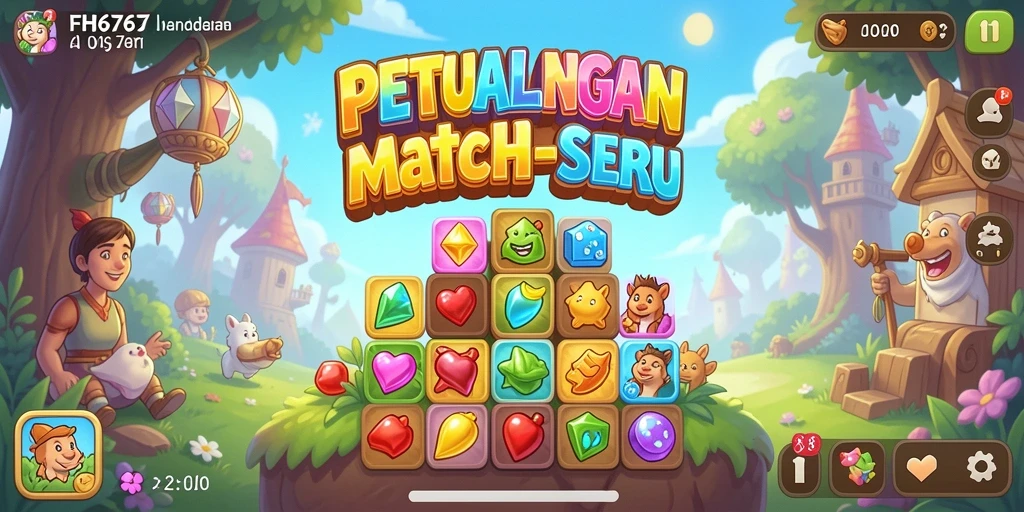 Tampilan gameplay seru dari FH6767 yang menantang.