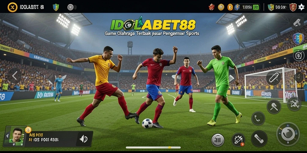 Tampilan gameplay menarik di IDOLABET88 dengan grafis sport yang memukau.