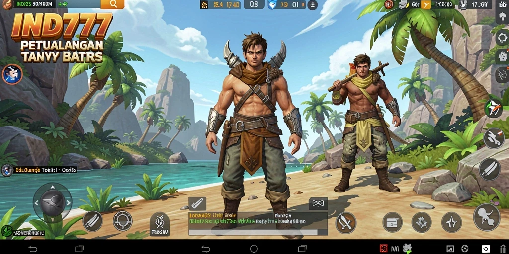 Tangkapan layar gameplay <strong>IND777</strong> yang menunjukkan kebebasan eksplorasi di dunia terbuka.