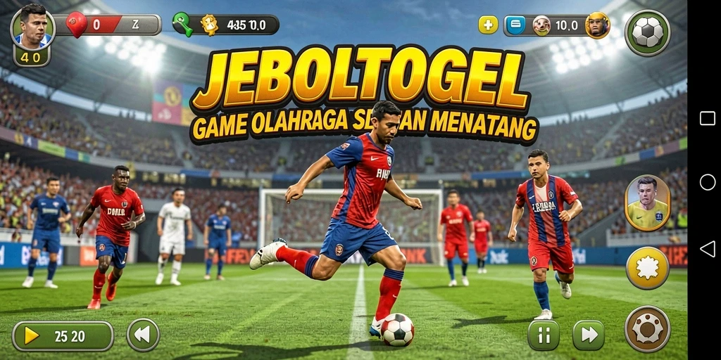 Tampilan gameplay seru dalam JEBOLTOGEL dengan berbagai cabang olahraga.