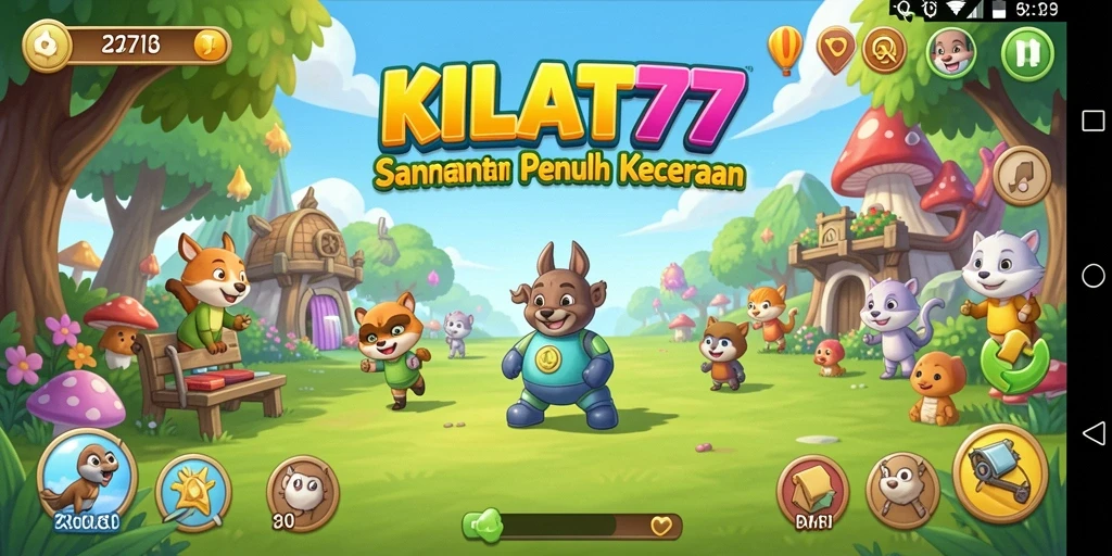 Tampilan gameplay KILAT77 yang seru dan menarik.