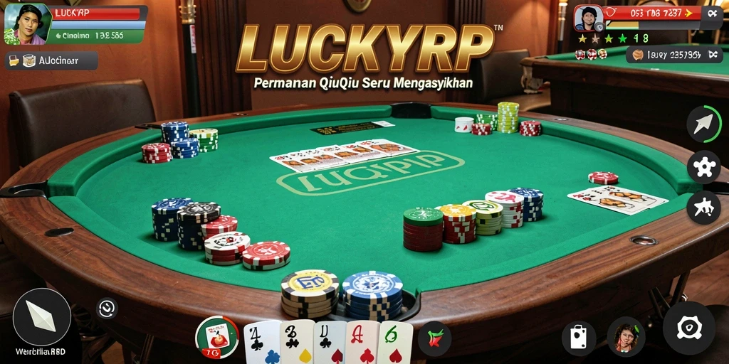 Screenshot gameplay QiuQiu yang seru dan interaktif.