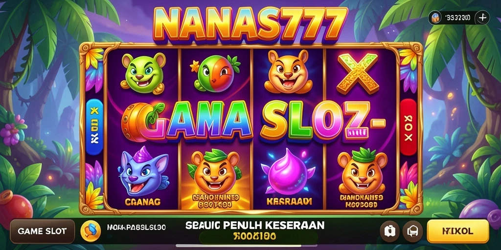 Tampilan gameplay NANAS777 yang menarik dan interaktif.