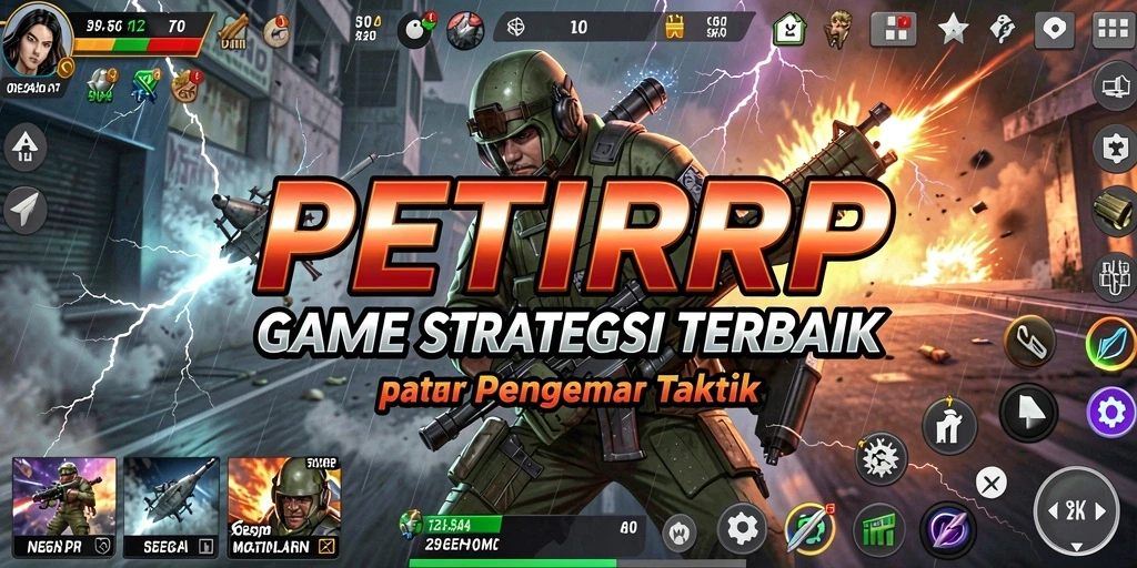 Tampilan gameplay PETIRRP yang menarik dan menantang.
