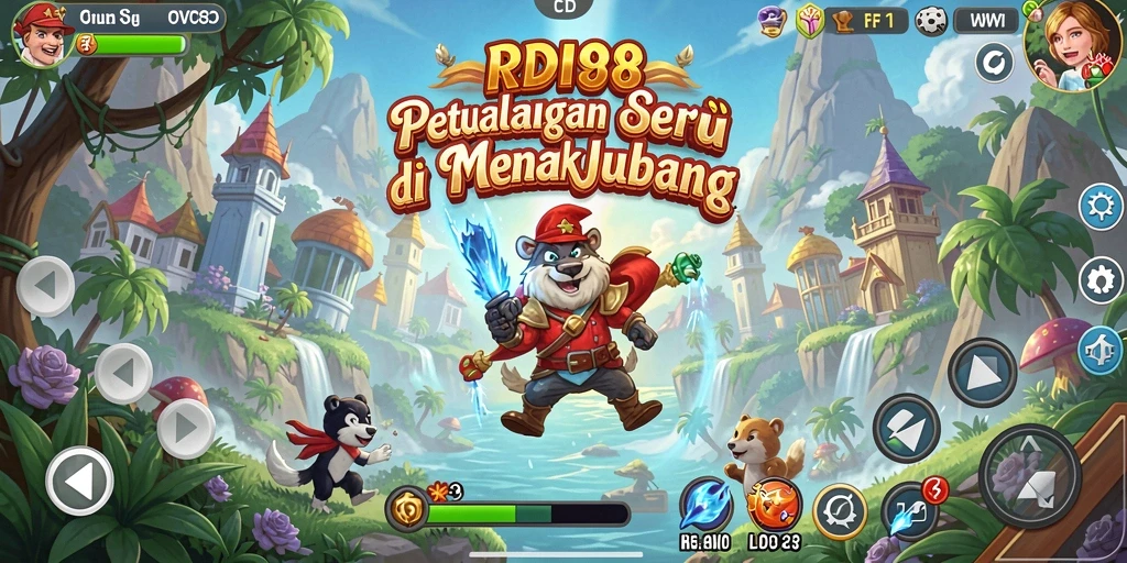 Tangkapan layar dari gameplay RDI88 yang penuh petualangan.