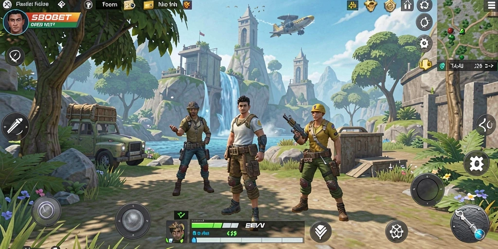 Tangkapan layar dari gameplay Open World SBOBET yang menakjubkan.